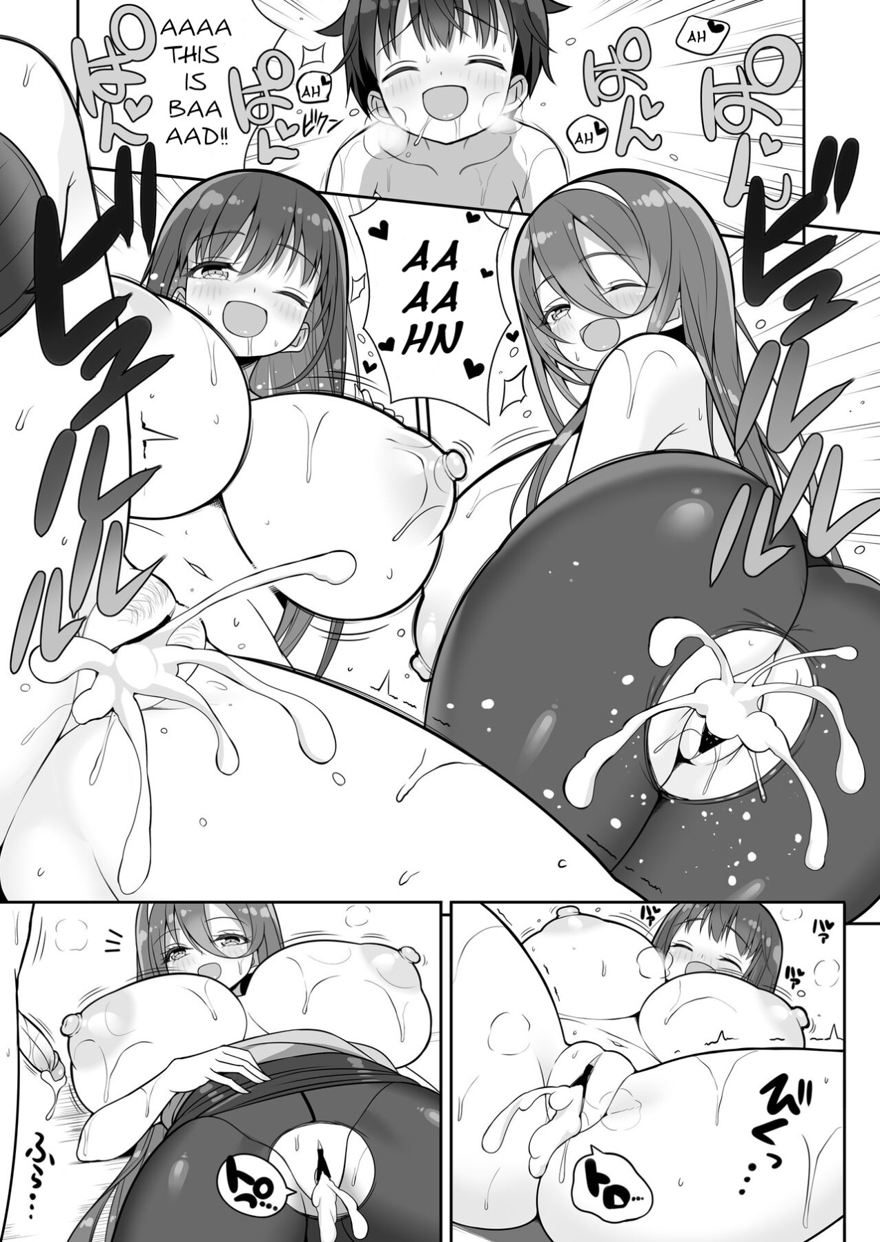 Hentai Manga Comic-Getting Squeezed Down There By Big Breasted Onee-san's!?-Read-47